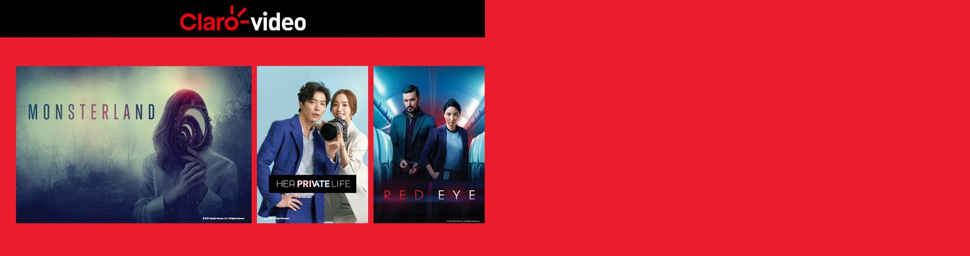 Entra a Claro video y disfruta de tus series y películas favoritas.
