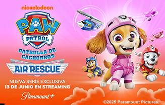 Paw patrol air rescue en Claro video con Telnor