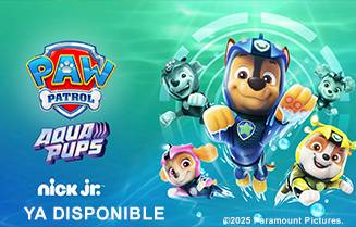 Paw patrol aqua pups en Claro video con Telnor