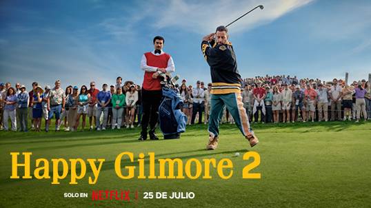 Happy Gilmore en Netflix con Telnor