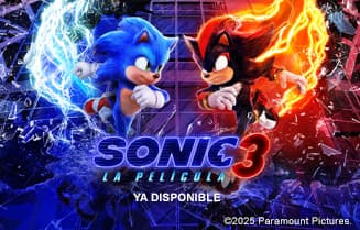 Sonic 3 en Claro video con Telnor