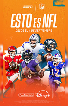 NFL en Disney Plus con Telnor