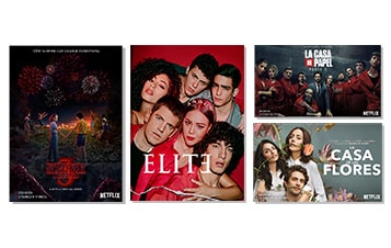 Agrega Netflix a tu Infinitum
