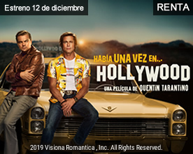 Había una vez en Hollywood en Claro video