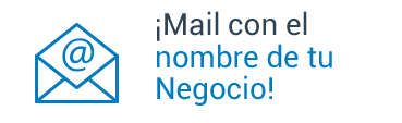 ¡Mail con el nombre de tu Negocio!,