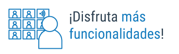 ¡Disfruta más funcionalidades!