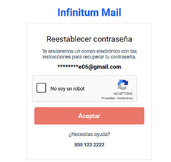 Correo electrónico con instrucciones