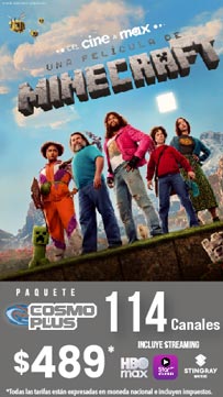 Startv Universo por $489 al mes