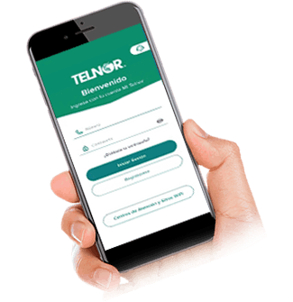 Móvil con App Mi Telnor