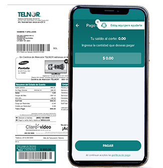 Paga tu Recibo en la App Telnor