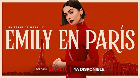 Emily en París en Netflix con Telnor